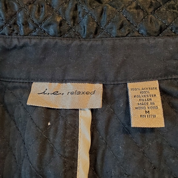 I.E. Relaxed quilted Blazer jacket A62 - Picture 4 of 8